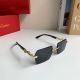 Cartier Black Rimless Unisex Pure Titanium Eyeglasses 061110 (2)_th.jpg